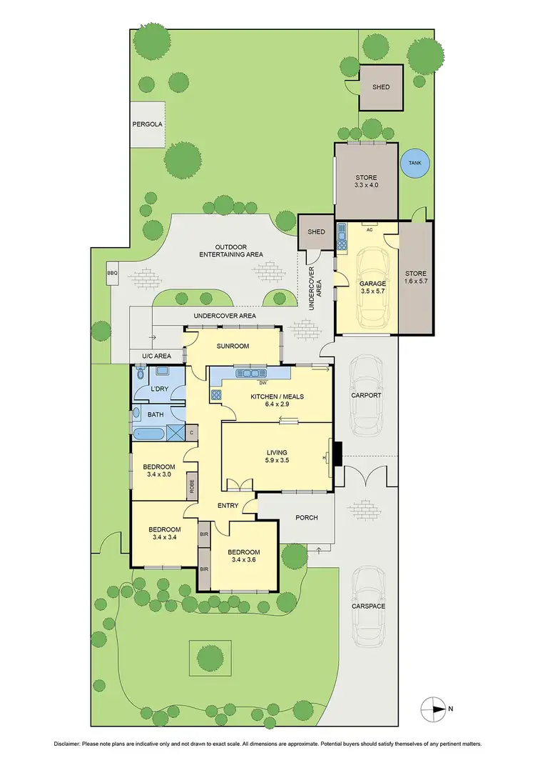 Floorplan of Homely house listing, 1 Trevannion Street, Glenroy VIC 3046