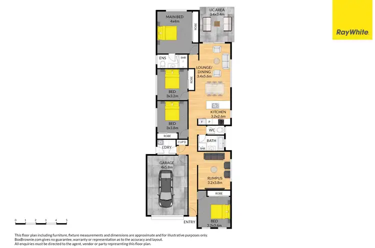 Floorplan of Homely house listing, 7 Hanlin Way, Pimpama QLD 4209