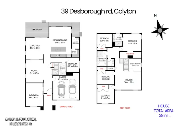 Floorplan of Homely house listing, 39 Desborough Road, Colyton NSW 2760