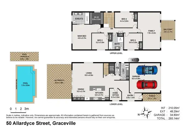 Floorplan of Homely house listing, 50 Allardyce Street, Graceville QLD 4075