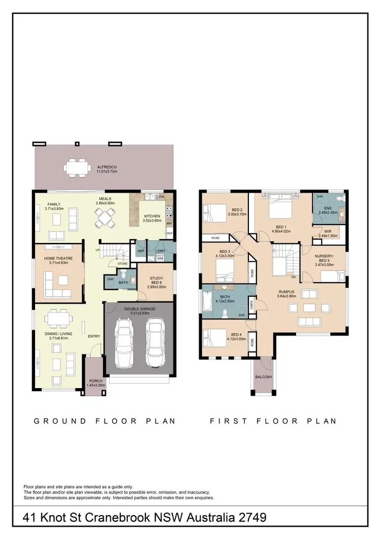 Floorplan of Homely house listing, 41 Knot Street, Cranebrook NSW 2749