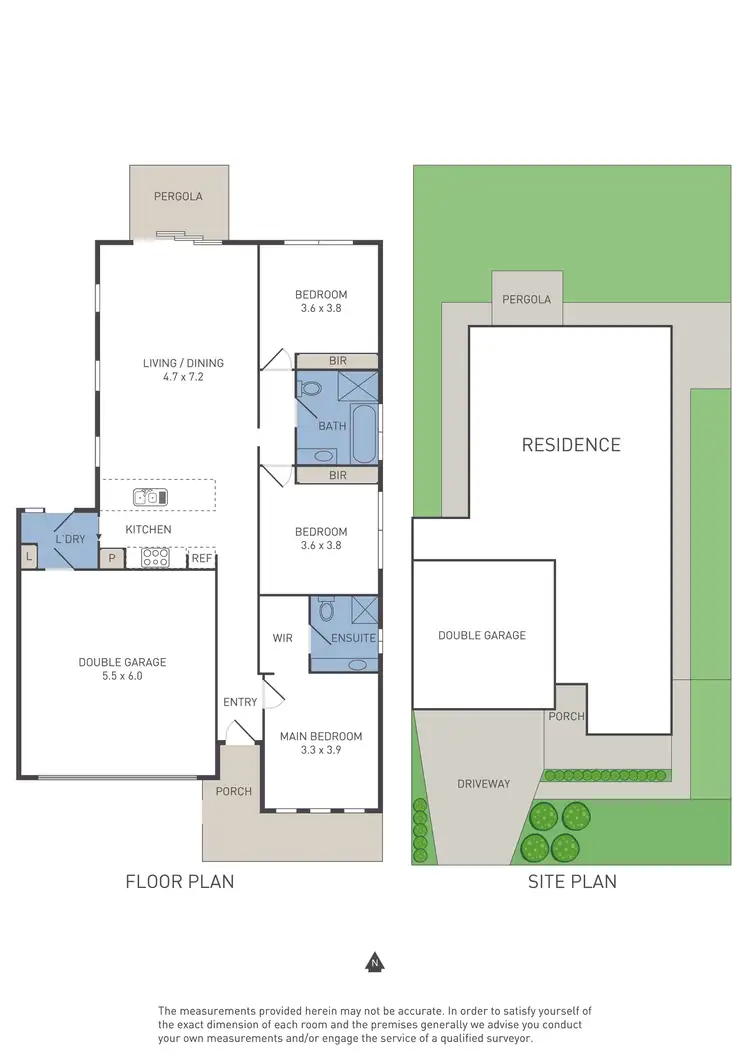 Floorplan of Homely house listing, 22 Ambleside Avenue, Wyndham Vale VIC 3024