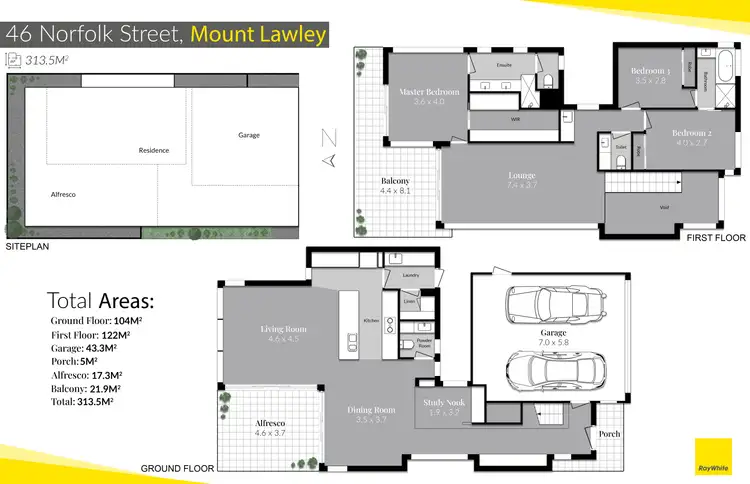Floorplan of Homely house listing, 46 Norfolk Street, Mount Lawley WA 6050