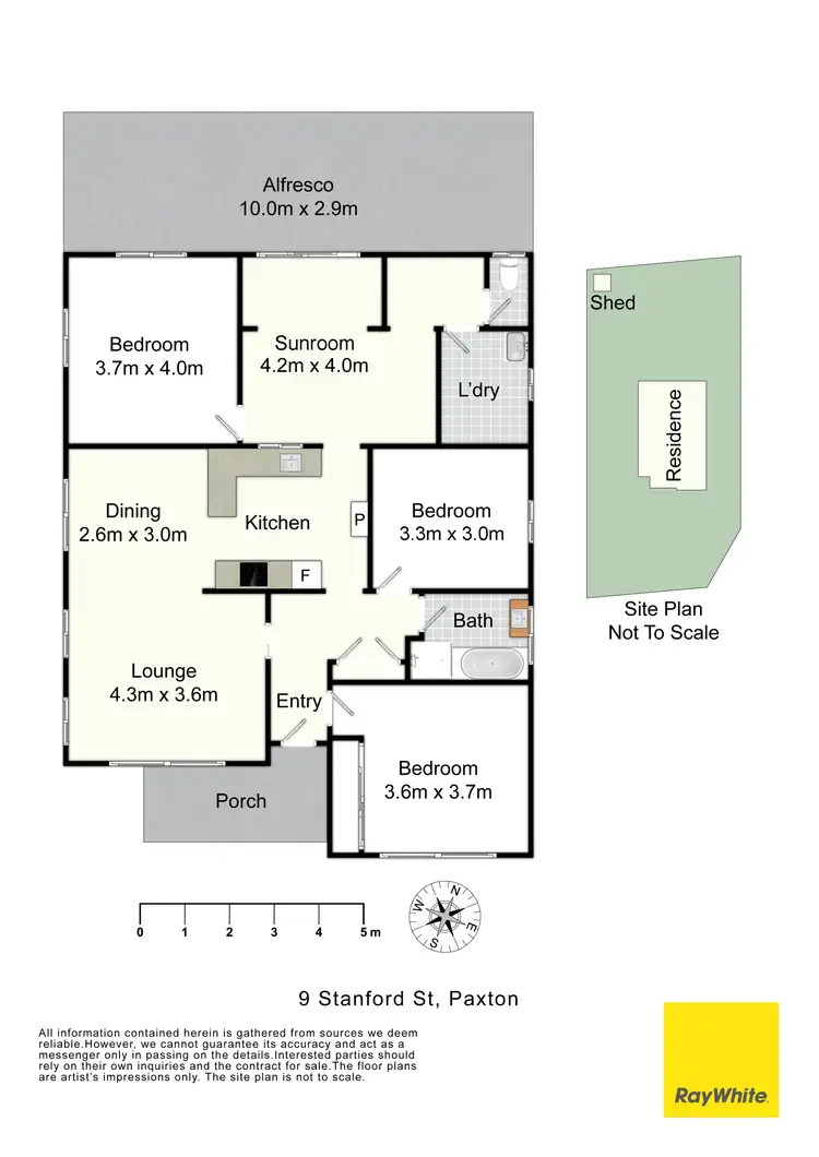 Floorplan of Homely house listing, 9 Stanford Street, Paxton NSW 2325