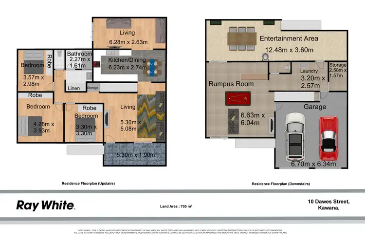 Floorplan of Homely house listing, 10 Dawes Street, Kawana QLD 4701