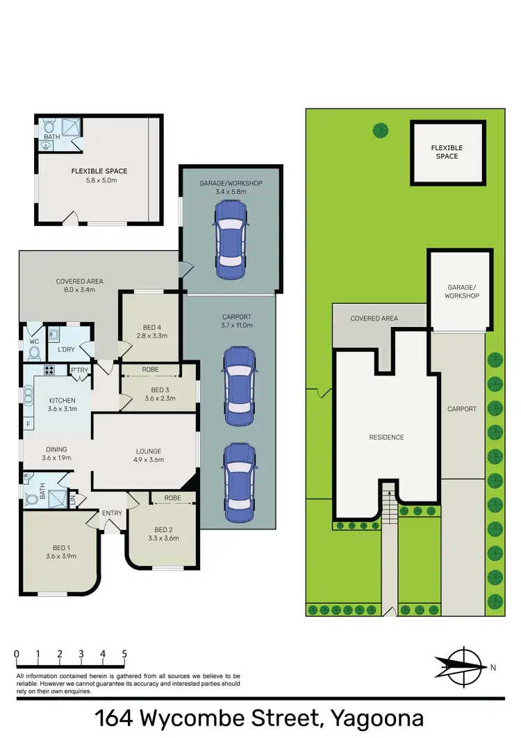 Floorplan of Homely house listing, 164 Wycombe Street, Yagoona NSW 2199