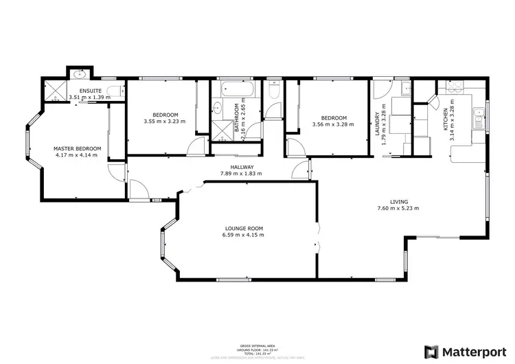 Floorplan of Homely house listing, 10 Parkview Drive, Swan Hill VIC 3585