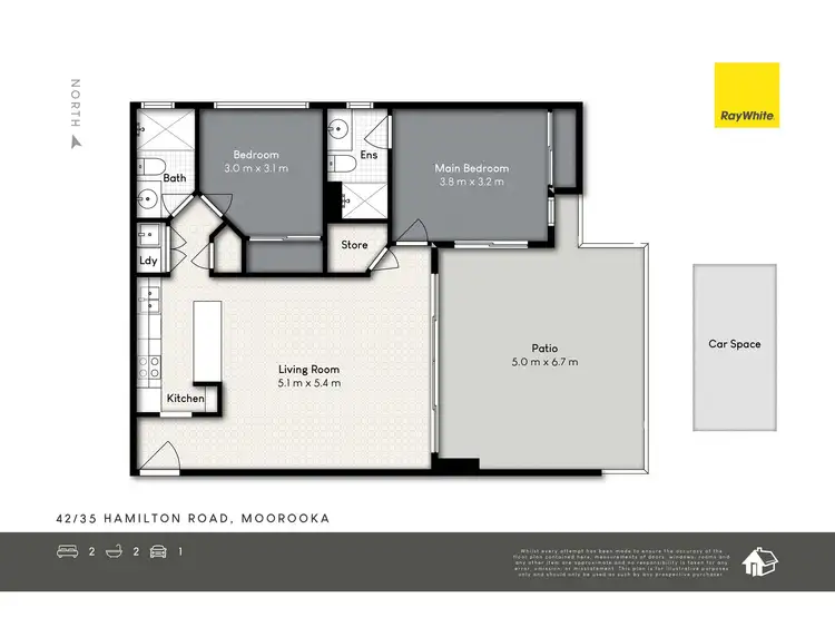 Floorplan of Homely unit listing, 42/35 Hamilton Road, Moorooka QLD 4105