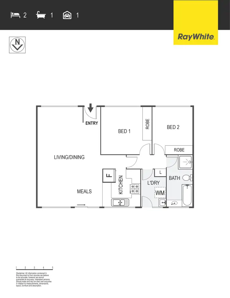Floorplan of Homely house listing, 8/2 Quayle Place, Florey ACT 2615
