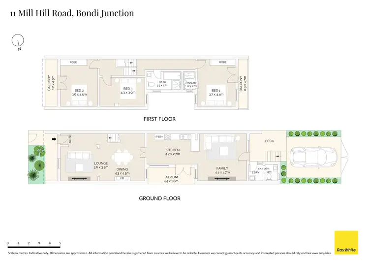 Floorplan of Homely house listing, 11 Mill Hill Road, Bondi Junction NSW 2022