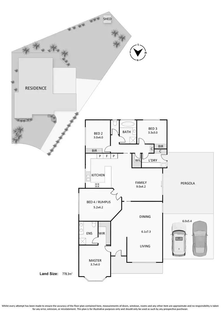 Floorplan of Homely house listing, 8 Sewell Court, Frankston South VIC 3199