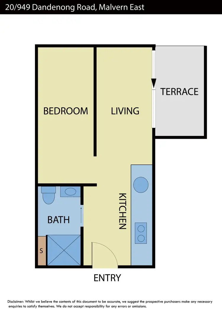 Floorplan of Homely apartment listing, 20/949 Dandenong Road, Malvern East VIC 3145
