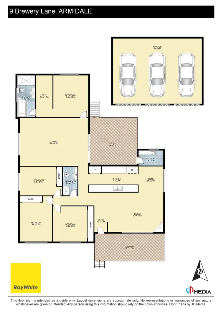 Floorplan of Homely house listing, 9 Brewery Lane, Armidale NSW 2350