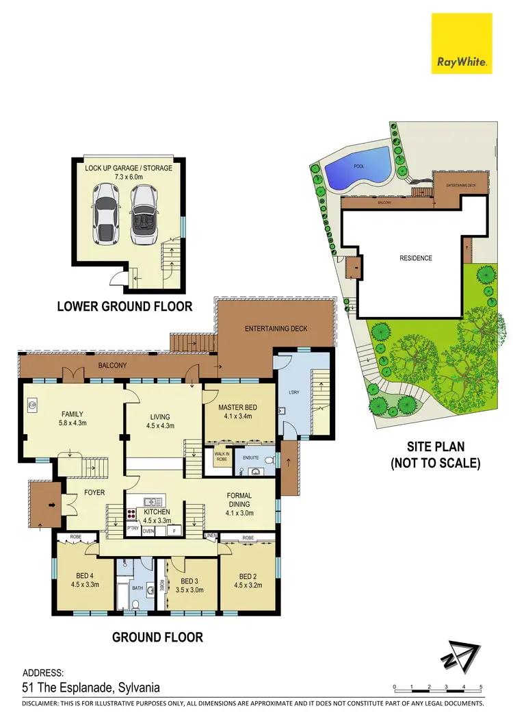 Floorplan of Homely house listing, 51 The Esplanade, Sylvania NSW 2224