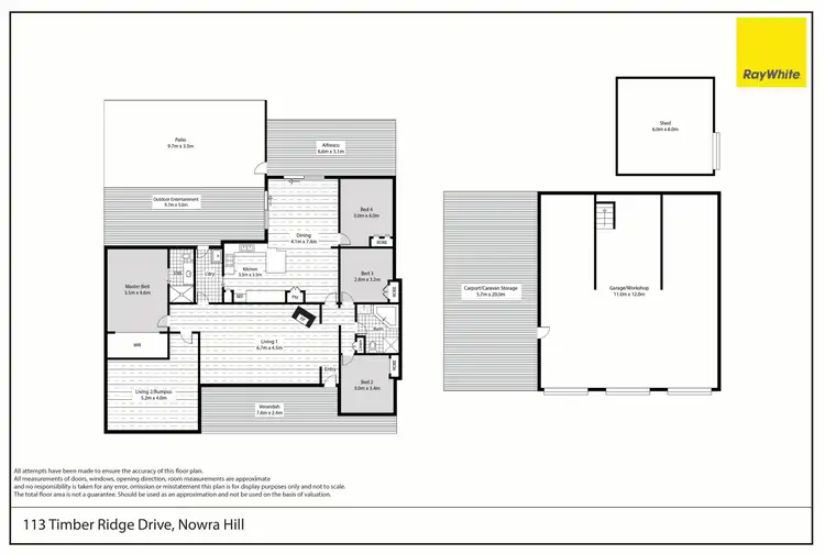 Floorplan of Homely house listing, 113 Timber Ridge Drive, Nowra Hill NSW 2540