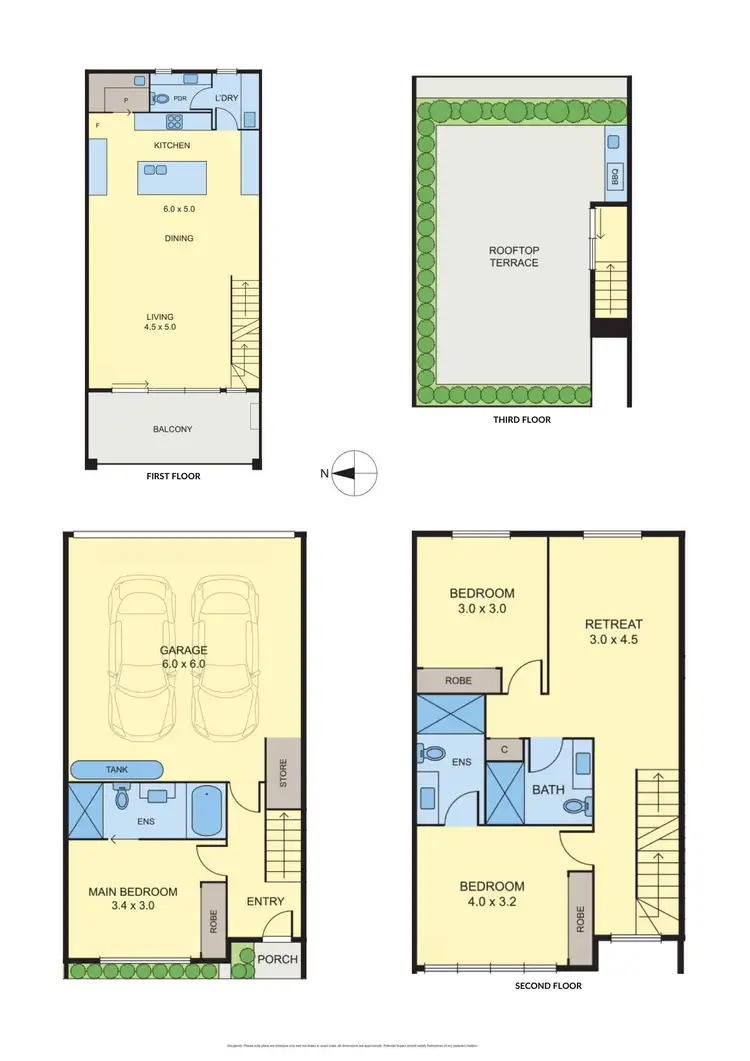 Floorplan of Homely house listing, 84 Donne Street, Coburg VIC 3058