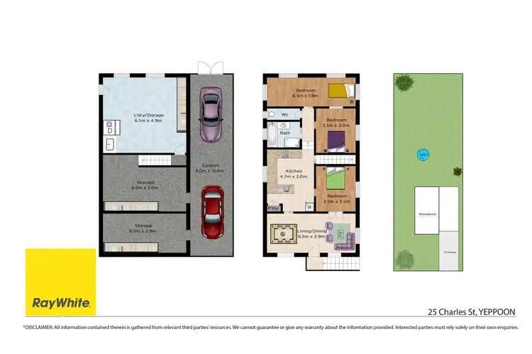 Floorplan of Homely house listing, 25 Charles Street, Yeppoon QLD 4703