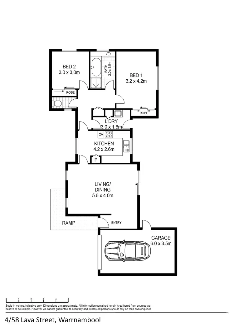 Floorplan of Homely house listing, 4/58 Lava Street, Warrnambool VIC 3280