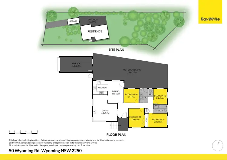 Floorplan of Homely house listing, 50 Wyoming Road, Wyoming NSW 2250
