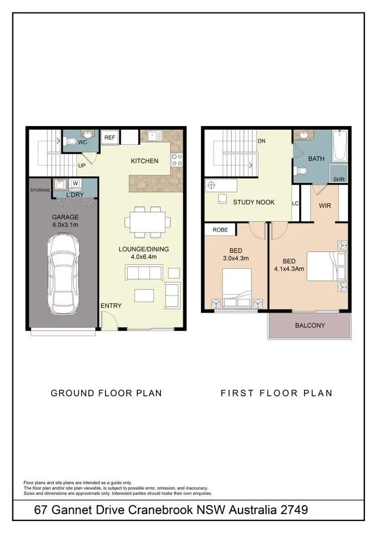Floorplan of Homely house listing, 67 Gannet Drive, Cranebrook NSW 2749