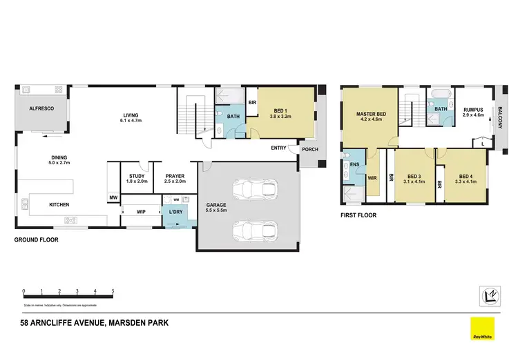 Floorplan of Homely house listing, 58 ARNCLIFFE Avenue, Melonba NSW 2765