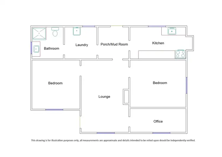 Floorplan of Homely house listing, 20 Showground Parade, Keith SA 5267