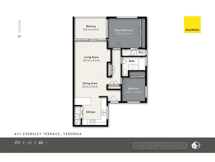 Floorplan of Homely unit listing, 4/11 Eversley Terrace, Yeronga QLD 4104