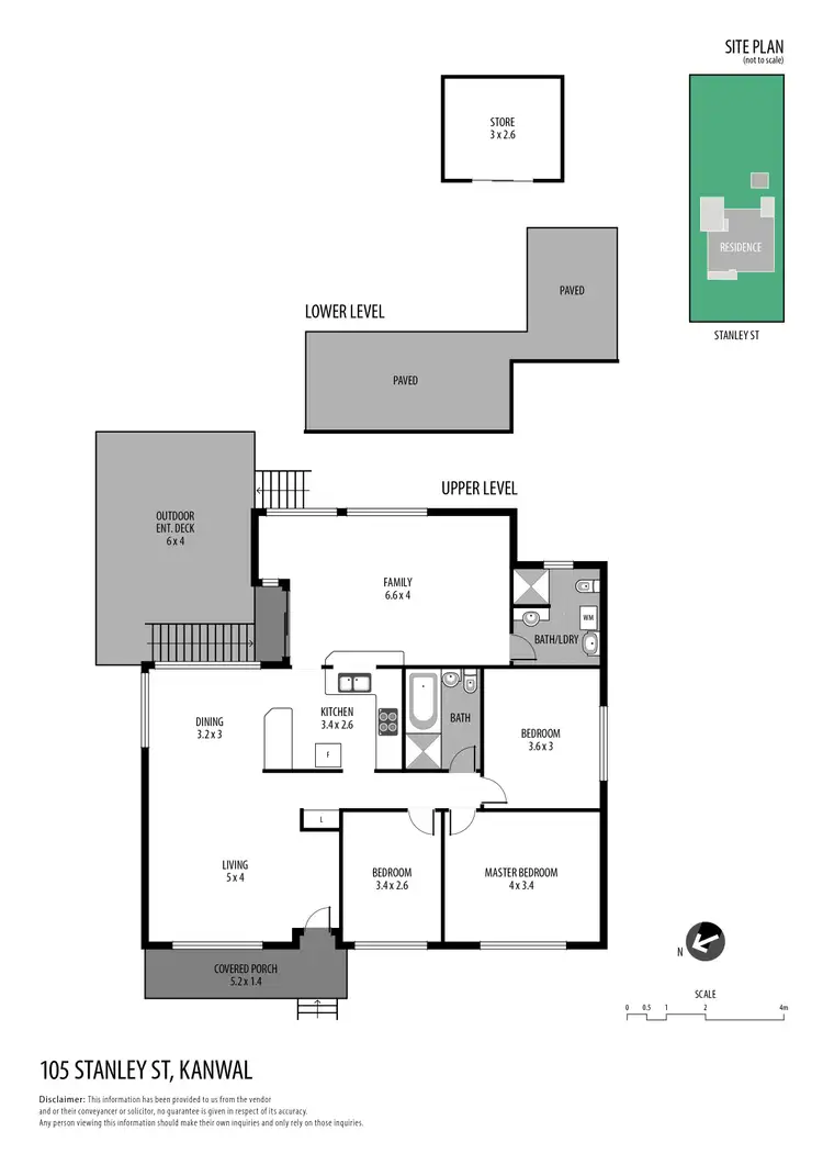 Floorplan of Homely house listing, 105 Stanley Street, Kanwal NSW 2259