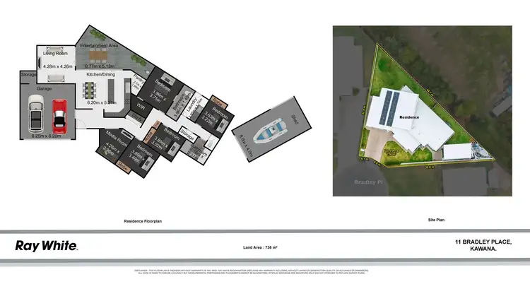 Floorplan of Homely house listing, 11 Bradley Place, Kawana QLD 4701