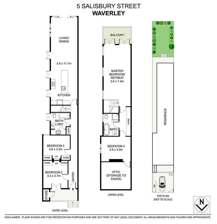 Floorplan of Homely house listing, 5 Salisbury Street, Waverley NSW 2024