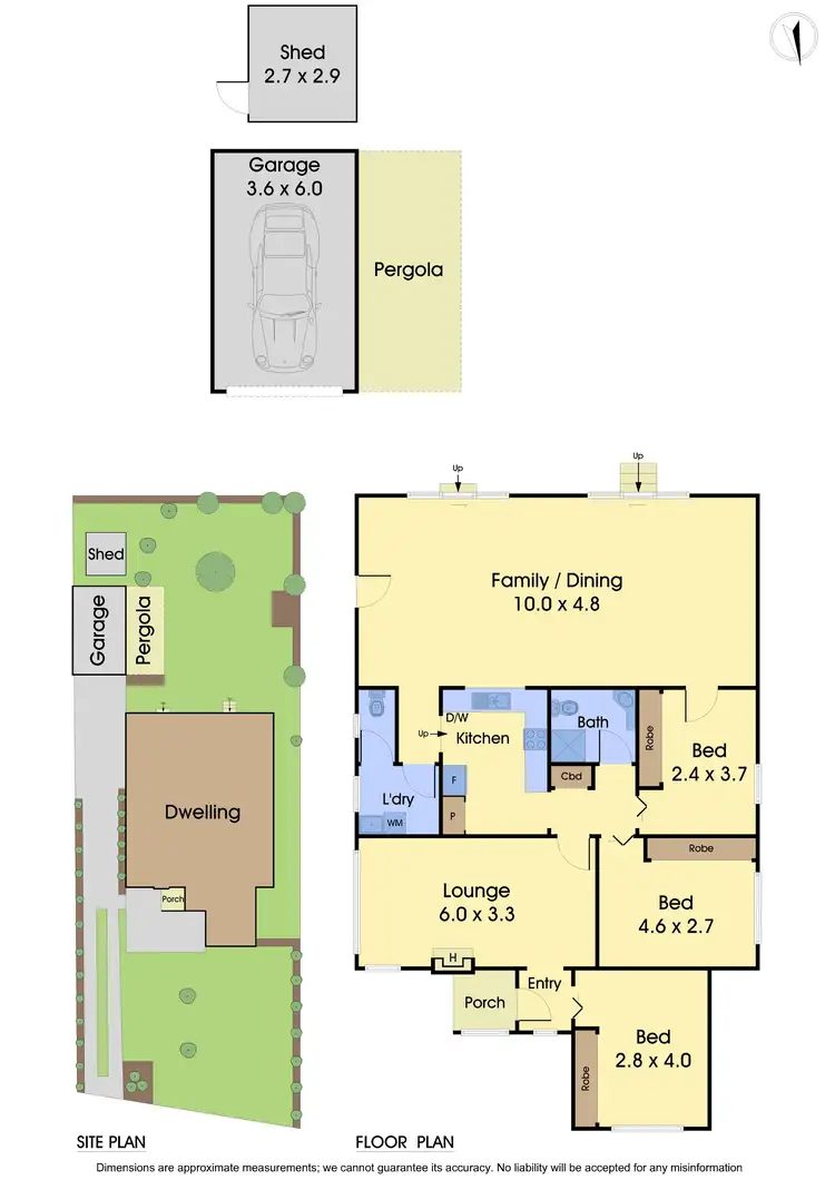 Floorplan of Homely house listing, 9 Crana Court, Chadstone VIC 3148