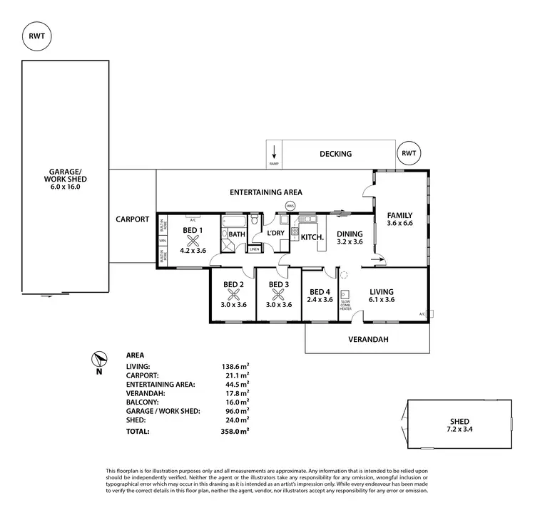 Floorplan of Homely house listing, 120-122 Old Princes Highway, Murray Bridge SA 5253