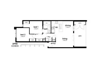 Floorplan of Homely apartment listing, Address available on request