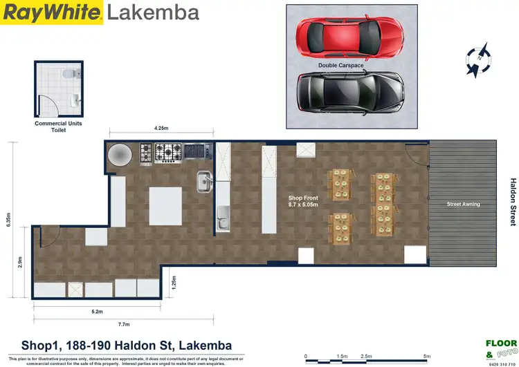 Floorplan of Homely unit listing, 188 Haldon Street, Lakemba NSW 2195