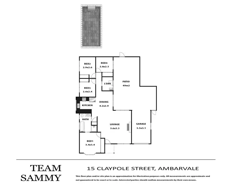 Floorplan of Homely house listing, 15 Claypole Street, Ambarvale NSW 2560