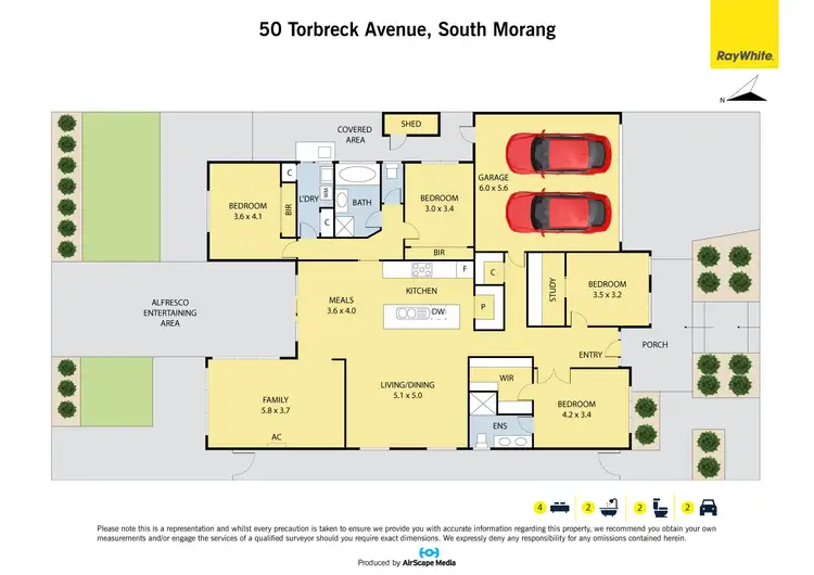 Floorplan of Homely house listing, 50 Torbreck Avenue, South Morang VIC 3752