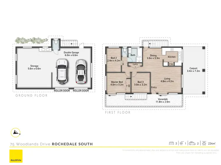 Floorplan of Homely house listing, 75 Woodlands Drive, Rochedale South QLD 4123