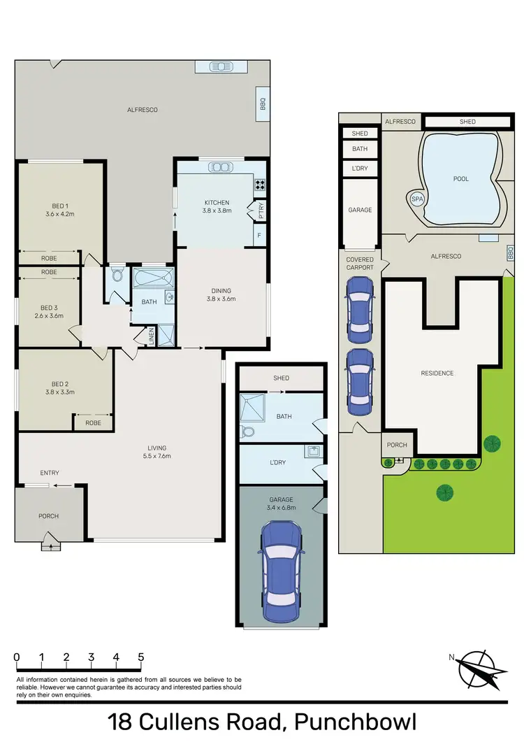 Floorplan of Homely house listing, 18 Cullens Road, Punchbowl NSW 2196