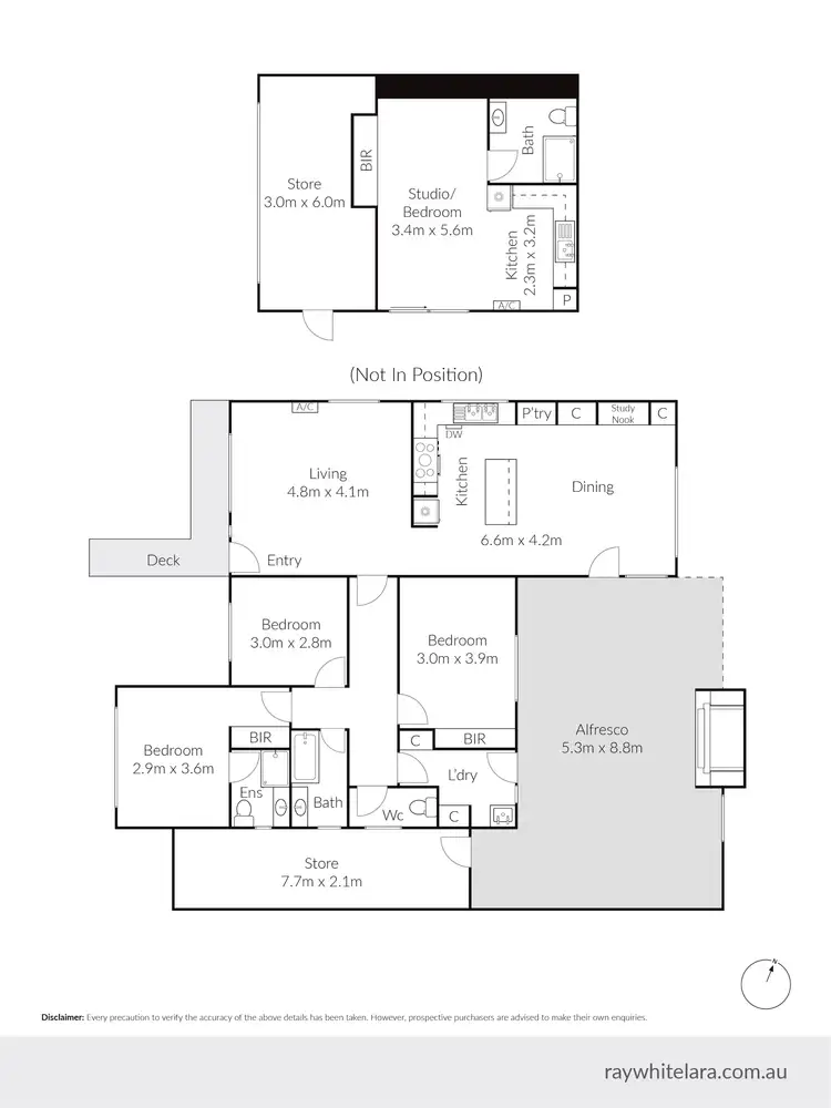 Floorplan of Homely house listing, 3 Kantara Crescent, Lara VIC 3212