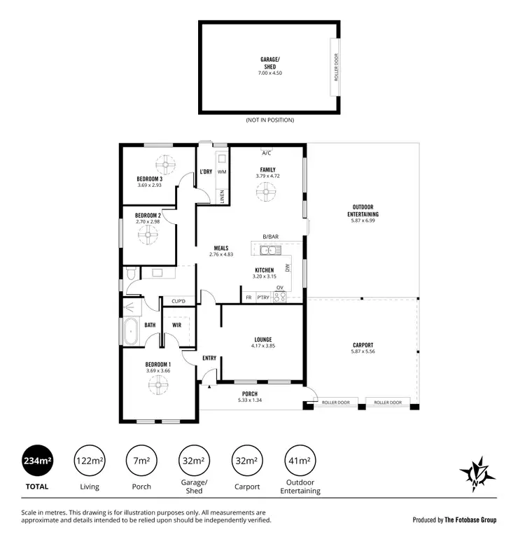 Floorplan of Homely house listing, 4 Joanne Street, Nairne SA 5252
