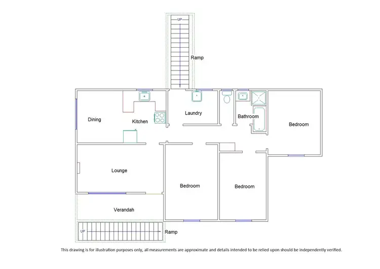 Floorplan of Homely house listing, 15 English Street, Bordertown SA 5268