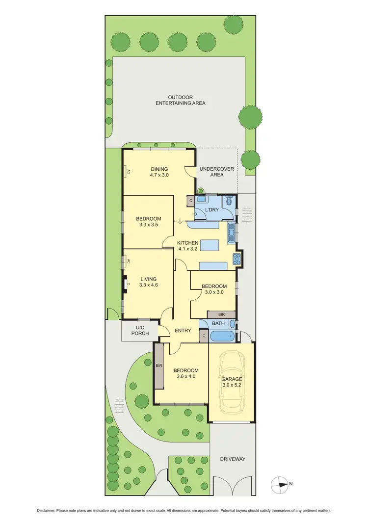 Floorplan of Homely house listing, 39 Fischer Street, Coburg VIC 3058
