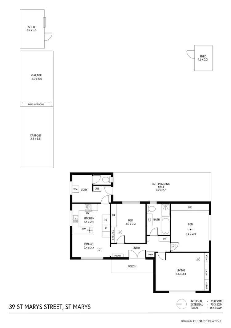 Floorplan of Homely house listing, 39 St Marys Street, St Marys SA 5042