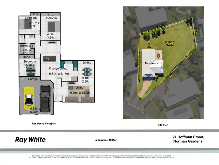 Floorplan of Homely house listing, 21 Hoffmann Street, Norman Gardens QLD 4701