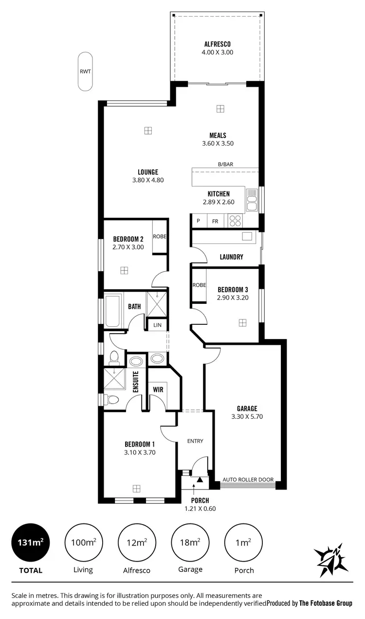 Floorplan of Homely house listing, 89C Edward Street, Ottoway SA 5013