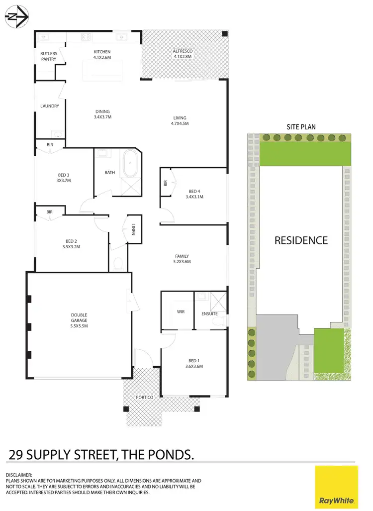 Floorplan of Homely house listing, 29 Supply Street, The Ponds NSW 2769