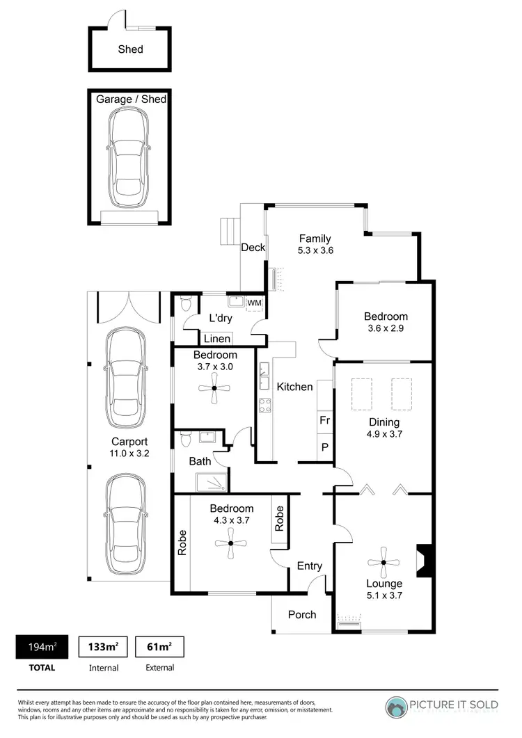 Floorplan of Homely house listing, 495 Greenhill Road, Hazelwood Park SA 5066