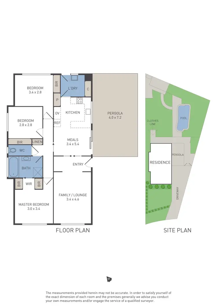 Floorplan of Homely house listing, 3 Protea Court, Hoppers Crossing VIC 3029