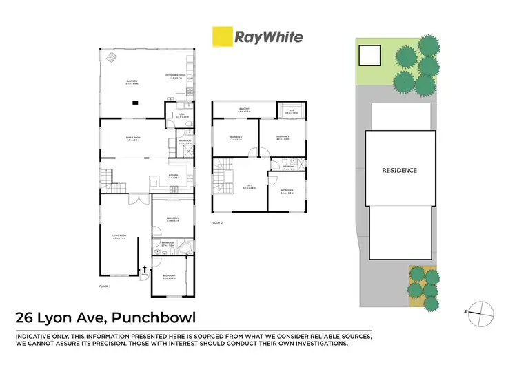 Floorplan of Homely house listing, 26 Lyon Avenue, Punchbowl NSW 2196