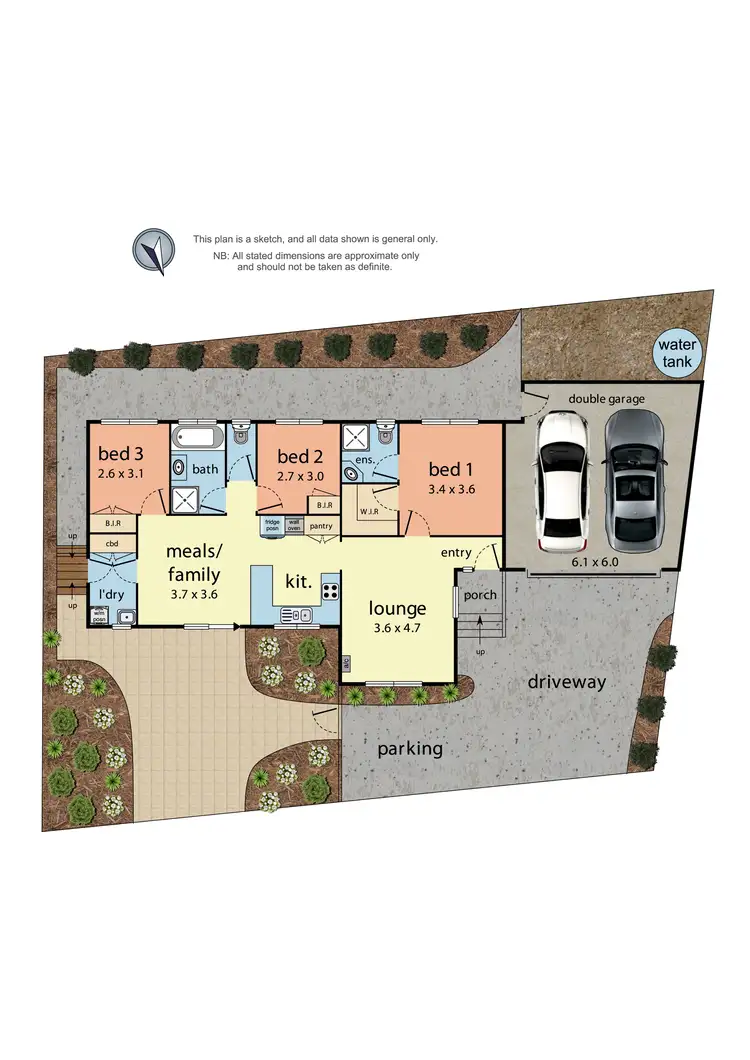 Floorplan of Homely unit listing, 3/19 Emma Road, Croydon VIC 3136